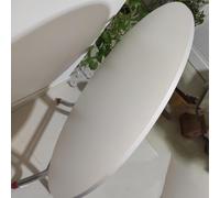 Mesa de comedor redonda de madera de 25 mm de grosor, panel de repuesto para escritorio, fácil de almacenar, se adapta a mesas de 30.100 cm, color primario, ideal para uso doméstico y cocina (70 cm)