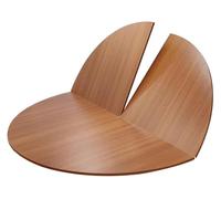Mesa de comedor redonda plegable, mesa de banquete resistente de 70 pulgadas, diseño que ahorra espacio, parte superior plegable de un cuarto, ideal para fiestas, eventos y reuniones grandes