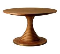 Mesa de Comedor Tavolo A Dischi Ø150 Nuez Americano/Alto Brillo