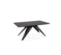 Mesa de comedor vento 80x240x76 negro