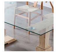 Mesa de comedor versalles forma rectangular roble nordish 76x160x90 cm adec