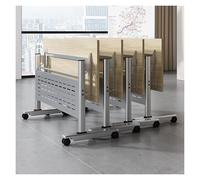 Mesa de Conferencia de Plegado móvil sobre Ruedas para la Sala de reuniones en el Aula de la Oficina Juego de 4 (160 * 40 * 75cm) Beauty Comes