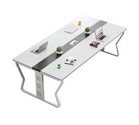 Mesa de conferencias grande para reuniones ejecutivas, para seminarios de negocios, mesa superior de madera, mesa de entrenamiento para el hogar, oficina, sala de reuniones corporativas, muebles