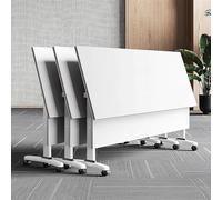 Mesa de conferencias plegable portátil, ligera y duradera, ideal para reuniones de oficina y escuela