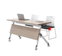 Mesa de conferencias y Escritorio para capacitación, mesas Plegables para Salas de conferencias con Tapa abatible, mesas móviles para seminarios, reuniones dinámicas y capacitación para ofic