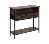 Mesa de Consola en Marrón - (An)80 x (Al)80 x (Pr)30 cm