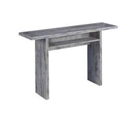Mesa de consola extensível com efeito madeira