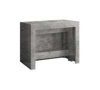 Mesa de consola extensível efeito madeira