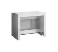 Mesa de consola extensível efeito madeira