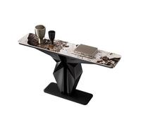 Mesa de consola Mesa de consola moderna, mesa de entrada de 47 pulgadas, mesa de sofá estrecha for la entrada de la sala de estar, mesa de entrada for el pasillo, mesa de vestíbulo con acento largo Me