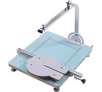 Mesa de cortador de espuma de alambre caliente eléctrico: máquina de corte de mesa de tamaño mediano para espuma de poliestireno con tamaño y grados - ideal para esculpir el modelo de espuma -