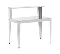 Mesa de cultivo con estante - acero galvanizado - 112 x 64 x 110 cm | Uniprodo
