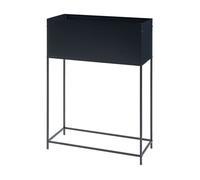 Mesa de cultivo porsgrunn metal 100x70x30cm - negro [en.casa]