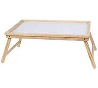 Mesa de Desayuno Plegable de Madera 50x31x21cm, Bandeja Plegable Cama auxilia Multiusos