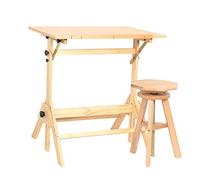 Mesa de dibujo ajustable con superficie inclinable para pintar y dibujar, perfecta para artistas y proyectos creativos