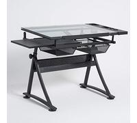Mesa de dibujo de altura ajustable, mesa de arte para oficina en casa, solución versátil de espacio de trabajo para artistas y creativos, escritorio de dibujo grande