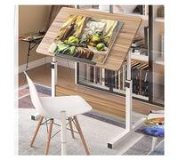 Mesa De Dibujo For Artistas Con Tablero Inclinable,Escritorio De Altura Ajustable For Estudio, Manualidades Y Escritura,Escritorio De Estudio Elevable De Pie - Estación De Trabajo De Lectura De Madera