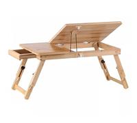 Mesa de dibujo plegable portátil pequeña para estudio, dormitorio, diseño versátil para artistas y estudiantes (tamaño mamá)