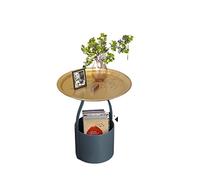 Mesa de dormitorio simple y práctica, muebles de dormitorio, mesita de noche, mesa auxiliar de café (color: 1) (5)