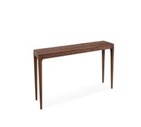 Mesa de Entrada Moderna de Madera Maciza: Consola y Mesa de Bar de diseño Sencillo for el hogar, la Oficina o el Restaurante.(100cm)