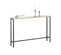 Mesa de entrada recibidor 120 x 20 x 80 cm sobuy fsb19-xl-z