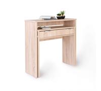 Mesa de escritorio consola con 1 cajón 90 cm Aput Cambria