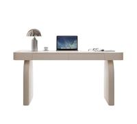 Mesa de Escritorio Escritorio for portátil de madera maciza for oficina en casa, escritorio blanco sencillo y moderno con cajones, mesa consola tocador for maquillaje Escritorio de oficina(M)