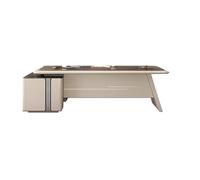 Mesa de Escritorio Para Computadora Adecuado for el escritorio de la oficina del jefe de la empresa, ambiente simple y moderno, escritorio de la oficina del gerente del presidente, escritorio de estud