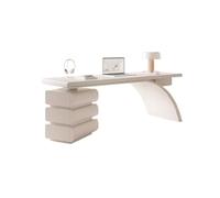 Mesa de Escritorio Para Computadora Escritorio de estudio, escritorio de madera maciza, moderno y sencillo, ligero y lujoso, adecuado for familias pequeñas. Escritorio de Estudio Para Dormitorio(140*7