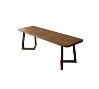Mesa de Escritorio Para Computadora Escritorio de madera maciza for estudio en casa, escritorio largo doble, escritorio moderno de pared Simple, escritorio largo, escritorio de trabajo lateral con ven