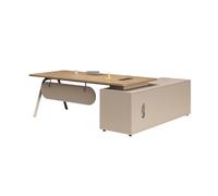 Mesa de Escritorio Para Computadora Escritorio Del Jefe, Escritorio Moderno For Gerente/supervisor, Escritorio Individual For La Oficina Del Director Ejecutivo Escritorio de Estudio Para Dormitorio