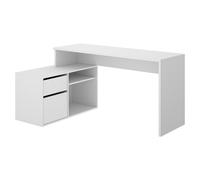 Mesa de escritorio Rox (L x An x Al: 92 x 139 x 75 cm, Blanco)