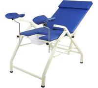 Mesa de examen ginecológico, cama plegable para hospital y salón de belleza, equipo de enfermería ideal para cirugía y mujer, silla de examen para procedimientos ginecológicos