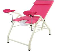 Mesa de examen ginecológico, cama plegable para hospital y salón de belleza, equipo de enfermería ideal para cirugía y mujer, silla de examen para procedimientos ginecológicos