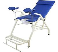 Mesa de examen ginecológico, cama plegable para hospital y salón de belleza, equipo de enfermería ideal para cirugía y mujer, silla de examen para procedimientos ginecológicos