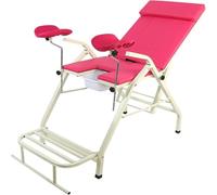 Mesa de examen ginecológico, cama plegable para hospital y salón de belleza, equipo de enfermería ideal para cirugía y mujer, silla de examen para procedimientos ginecológicos
