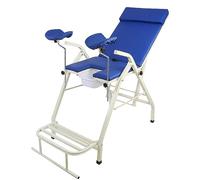 Mesa de examen ginecológico plegable, cama quirúrgica, equipo de enfermería para mujer, ideal para hospitales y salones de belleza, diseño duradero y cómodo