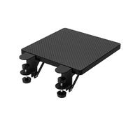Mesa de extensión de escritorio, estante de montaje de mesa, extensor de mesa ergonómico con abrazadera | Reposabrazos para escritorio, soporte de brazo de codo para computadora para mayor comodidad y