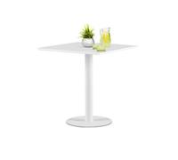 Mesa de exterior glot blanco 70 x 73 x cm