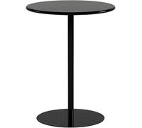 Mesa De Extremo Redonda, Mesa Auxiliar De Metal De Hierro, Mesa De Barra Redonda, Mesa De Pub Moderna, Mesa De Bocadillos De Café, Al Lado De La Cama De Trabajo Portá(Size:70x72cm/27.6x28.3in,Color:a)