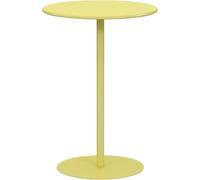 Mesa De Extremo Redonda, Mesa Auxiliar De Metal De Hierro, Mesa De Barra Redonda, Mesa De Pub Moderna, Mesa De Bocadillos De Café, Al Lado De La Cama De Trabajo Portá(Size:60x72cm/23.6x28.3in,Color:e)