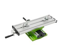 Mesa de fresado, mesa de coordenadas, tornillo de banco, soporte de mesa de taladro, router, elevador, placas de inserción, sistema preciso, placa de mesa 31 x 9 x 8 cm