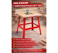 MESA UNIVERSAL PARA FRESADORA DE FRESADO ROUTER BANCO TRABAJO HOLZMANN OFT102