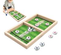 Mesa de fútbol - juego de juguete de expulsión 32 x 19 x 3 cm, bandeja de escritorio interior, juego de puntuación familiar portátil diseñado para adultos y divertido, divertido y educativo | Usos de
