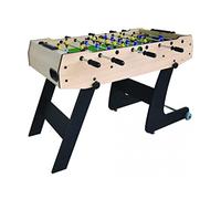 Mesa de Fútbol Plegable Mesa de Fútbol Madera con Mango Telescópico para Adultos Adolescentes y Niños Juegos Deportivos Fútbol MDF