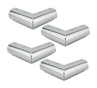 Mesa de hierro de 4 patas de metal tipo V, patas elevadoras de muebles, patas de muebles, dos extremos sellados con patas de escritorio, accesorios de repuesto, patas de sofá, cama