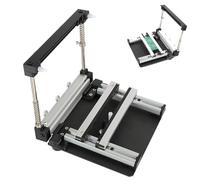 Mesa de impresión de pasta de soldadura de malla de acero, estación de serigrafía manual para prototipos de PCB y procesos de montaje SMT, grosor ajustable