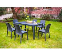 Mesa de jardim em pvc