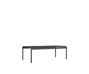 Mesa de Jardín Baja Dapple de , 114 x 57, Color Chocolate Oscuro