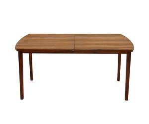 Mesa de jardín extensible de acacia maciza 4/8 personas CANOPEE